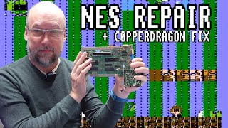 FIxing a NES motherboard with c0pperdragon PPU digitizer [upl. by Atikir879]