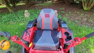 Gravely ZT HD 52 Zero Turn Lawnmower With Kawasaki Engine 991270 Walkaround [upl. by Imhskal]