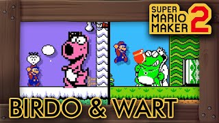 Birdo amp Wart Boss Battles in Super Mario Maker 2 [upl. by Elayor]