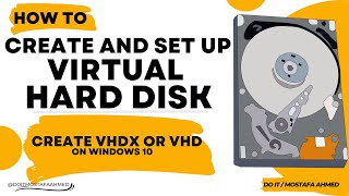 How to Create and Setup a Virtual Hard Disk on Windows 10 [upl. by Socem]