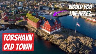 WALKING TOUR  torshavn old town [upl. by Dressel]