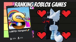 Ranking THE BEST TO WORST ROBLOX GAMES [upl. by Fairfield148]