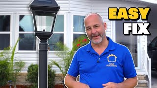 How To Install a Solar Lamp Post [upl. by Finlay]