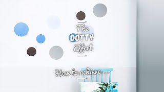 How to Paint Circles on Walls with DIY Stencils  Dulux [upl. by Elocaj398]