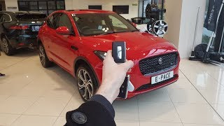 2018 Jaguar EPace InDepth Exterior and Interior Tour [upl. by Dloniger]