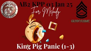 Angry Birds 2 AB2 King Pig Panic KPP Today 03 January 2025  for Melody [upl. by Grose536]