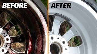 How to Clean EXTREMELY Dirty Wheels [upl. by Littman]