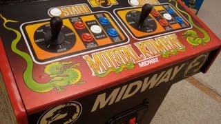 Midways classic MORTAL KOMBAT Arcade Machine  The Original Coin Operated Cabinet You Remember [upl. by Bryant]