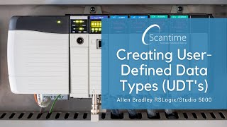 Creating UDTs Userdefined Data Types using Allen Bradley RSLogixStudio 5000 [upl. by Alis]