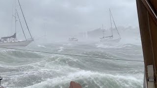 Boat Technician Films Storm At Cape Cod [upl. by Cordalia]