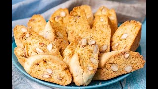 Cantucci original italian almond cookies recipe [upl. by Iphigenia326]