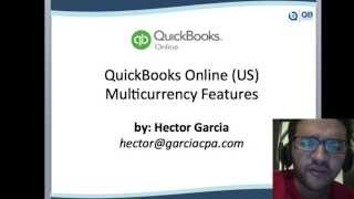 QuickBooks Online 2016 Tutorial Multicurrency in QBO US version [upl. by Tasha174]