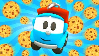 Who took the cookie song for kids amp kitchen toys  Leo the truck amp SongsforKidsEN [upl. by Ynohta]