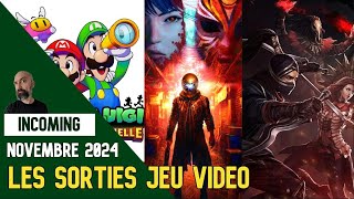 Les Sorties jeu vidéo de novembre 2024  Preview [upl. by Eelrebma]