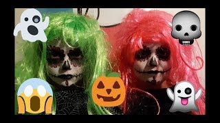 HALLOWEEN MEIKKI TUTORIAL helppo amp nopea [upl. by Neilson699]