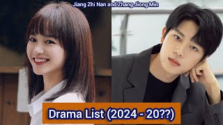 Zhang Jiong Min and Jiang Zhi Nan  Drama List 2024  20 [upl. by Yrebmik]