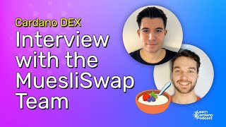 Interview with MuesliSwap  Decentralised Exchange Live on Cardano DEX [upl. by Akoyin846]