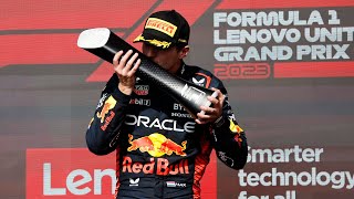 Max Verstappens 50th Formula 1 Race Win [upl. by Emmalyn]