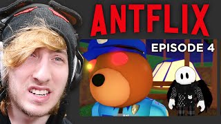 PIGGY ANTFLIX SERIES EPISODE 4 KreekCraft Reacts [upl. by Minette]