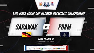 CN AgongCup  G14  MEN B  SARAWAK VS PDRM [upl. by Fotina]