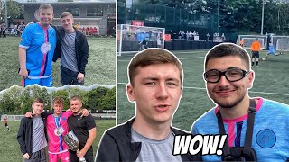 Kickabout4cancer Vlog Ft Danny Aaron’s Fingaldinz Jamie Segal amp MORE [upl. by Amikan515]