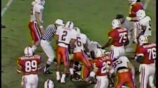 1992 Orange Bowl 1 Miami vs 11 Nebraska 1 of 1 [upl. by Maggio]