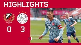 Highlights  FC Utrecht  Ajax  Eredivisie [upl. by Nelav]