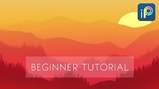 【ibisPaint】How to Draw a Simple Landscape 🎨 【Tutorial】 [upl. by Basso687]