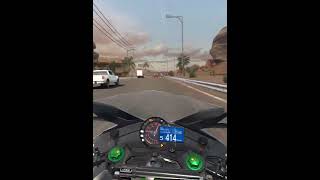 NINJA H2R TOP SPEED RECORD  483KMH [upl. by Ileek]