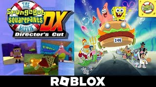 Roblox SpongeBob Movie DX Directors Cut Recleaned Full Game [upl. by Cadmann]