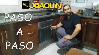 CÓMO INSTALAR UN HORNO Y desinstalar el viejo [upl. by Acie819]