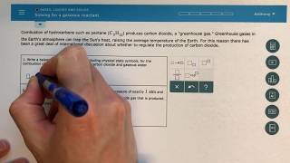 ALEKS  Solving for a Gaseous Reactant [upl. by Tomlin]