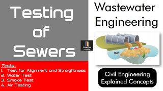 Testing of Sewers  Wastewater Engineering  Explained Concepts of Civil Engineering [upl. by Enihpled973]