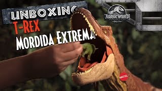 UNBOXING 🎁 ¡TREX Colosal 🦖😱  Jurassic World [upl. by Nnauol]