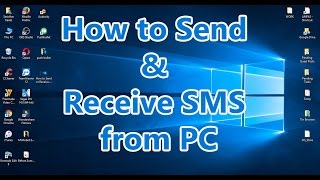 How to Send or Receive SMS amp Get Phone Calls on PC for Free [upl. by Warder715]