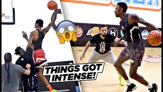 Ballislife Squad INTENSE 3v3 AGAINST EACH OTHER Micd Up 3v3 Basketball [upl. by Shipley]