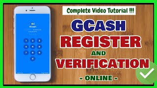 GCASH TUTORIAL  GCASH REGISTER AND FULL KYC VERIFICATION FREE 50 PESOS [upl. by Hesky]