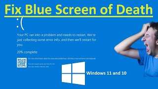 How to Fix the Blue Screen of Death BSOD in Windows 11 and 10  The Ultimate Guide [upl. by Greenstein]