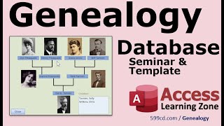 Microsoft Access Genealogy Seminar Part 1 [upl. by Nahtam462]