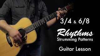 34 amp 68 Rhythms  Strumming Patterns [upl. by Adiol764]