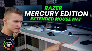 Razer Goliathus Extended Chroma Mercury Edition Unboxing [upl. by Hsetim]