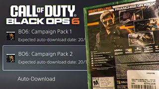 Black Ops 6 EARLY Download File Sizes amp Game Case OUT NOW… NEW UPDATE [upl. by Loria668]