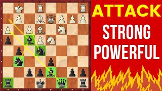 How to play aggressive chess  Attacking chess game in Sicilian Defense [upl. by Callie]