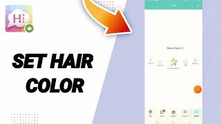 How To Set Hair Color On SayHi Chat App [upl. by Nirac]