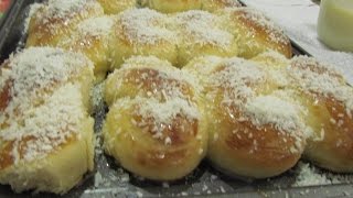 PÃOZINHO DOCE COM LEITE CONDENSADO E COCO  O MELHOR Receitas da vó Lurdes [upl. by Lesko]