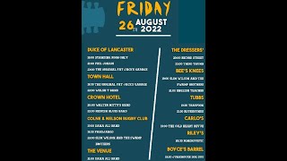 The Colne Blues 2022 Fringe  Friday Evening [upl. by Akemihs]