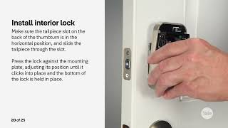 How to Install Yale Assure Lock 2 Touch KeyFree [upl. by Suivatnad]