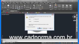 AutoCAD  Locais Confiáveis [upl. by Remington]