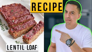 Healthy amp Tasty Lentil Loaf  Quick Recipe [upl. by Atnauq325]