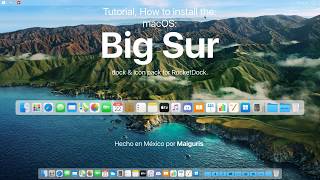 Tutorial How to Get the macOS Big Sur look in Windows 10  New Dock amp IconPack [upl. by Virgil]